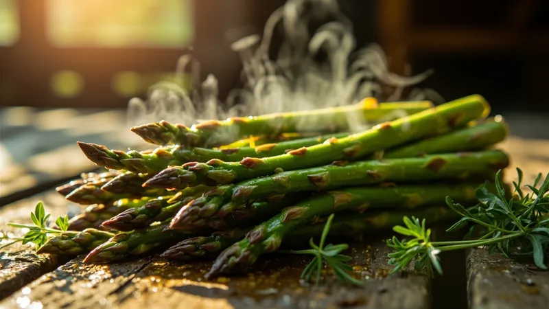 Asperges vertes : la méthode de cuisson à l'eau pour un goût optimal