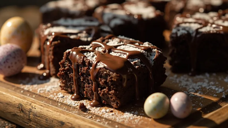 Brownies au chocolat de Pâques : une technique anti-gaspillage pour vos restes